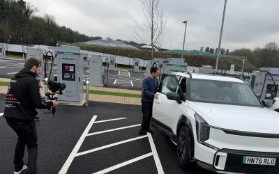 Filming with market leader InstaVolt on how to electrify your EV charging